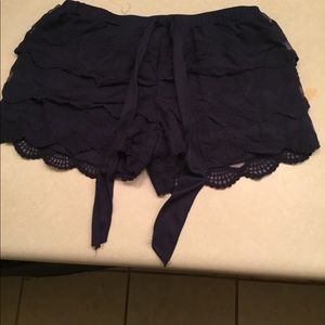 Dark Navy Blue Shorts